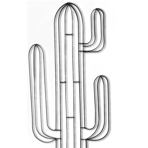 Cactus Metal Wall Decor and Sculpture Etsy
