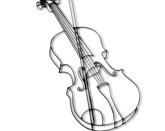 Violin Wall Art Etsy