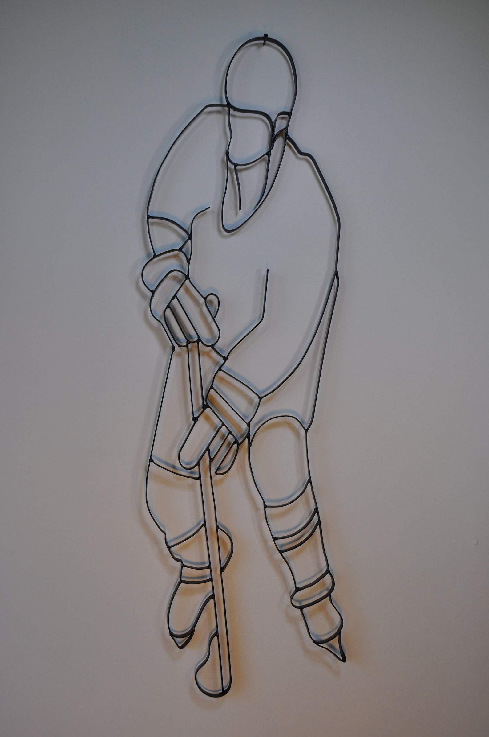 Hockey Player Metal Wall Décor and Sculpture Etsy