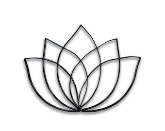 Lotus Metal Art Flower Wall Décor and Sculpture