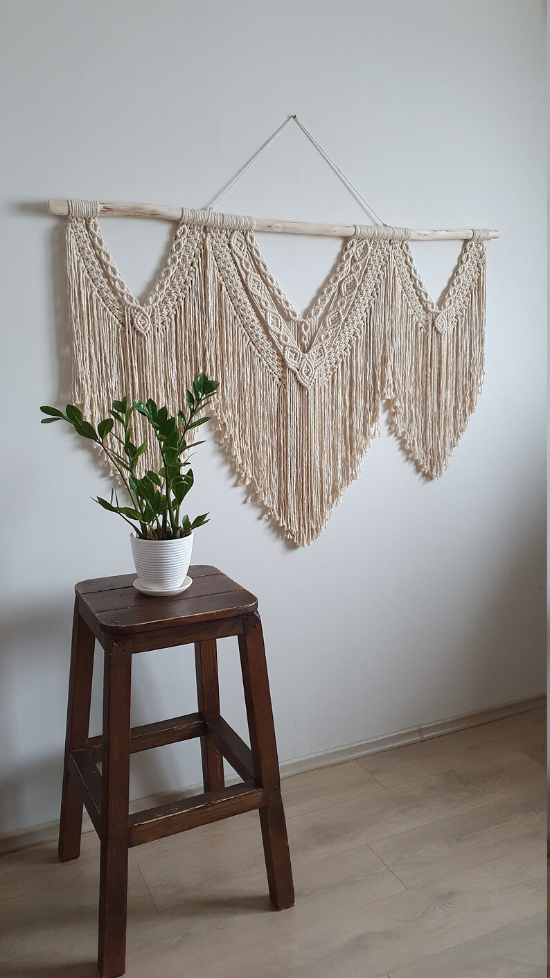 Large Macrame Backdrop Extra Large Macrame Wall Hanging Etsy