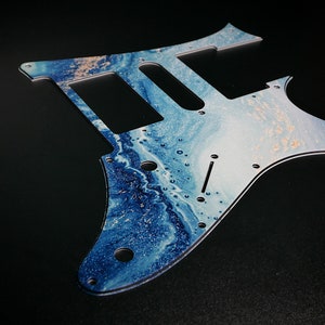 Ibanez Pickguard • Marble #9 • RG Serie • Custom Pickguard • Grafisch • Stormguitar