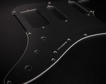 Ibanez Pickguard • AZ Series • 3-ply Black • AZ2204 AZ224 AZES EH10 • Custom Pickguard • Stormguitar