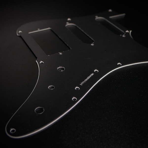 Ibanez Pickguard • AZ Series • 3-ply Black • AZ2204 AZ224 AZES EH10 • Custom Pickguard • Stormguitar