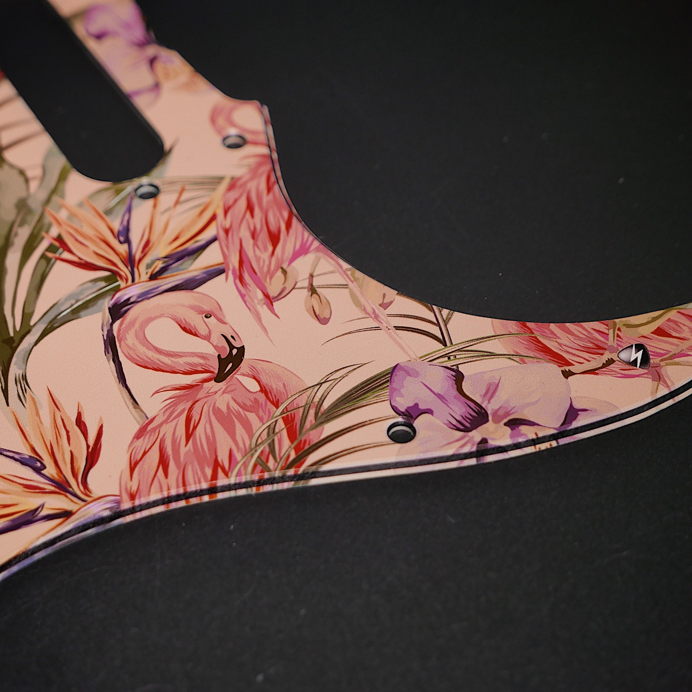 Fender Strat Pickguard / Tropical Flowers / Custom Pickguard / - Etsy UK