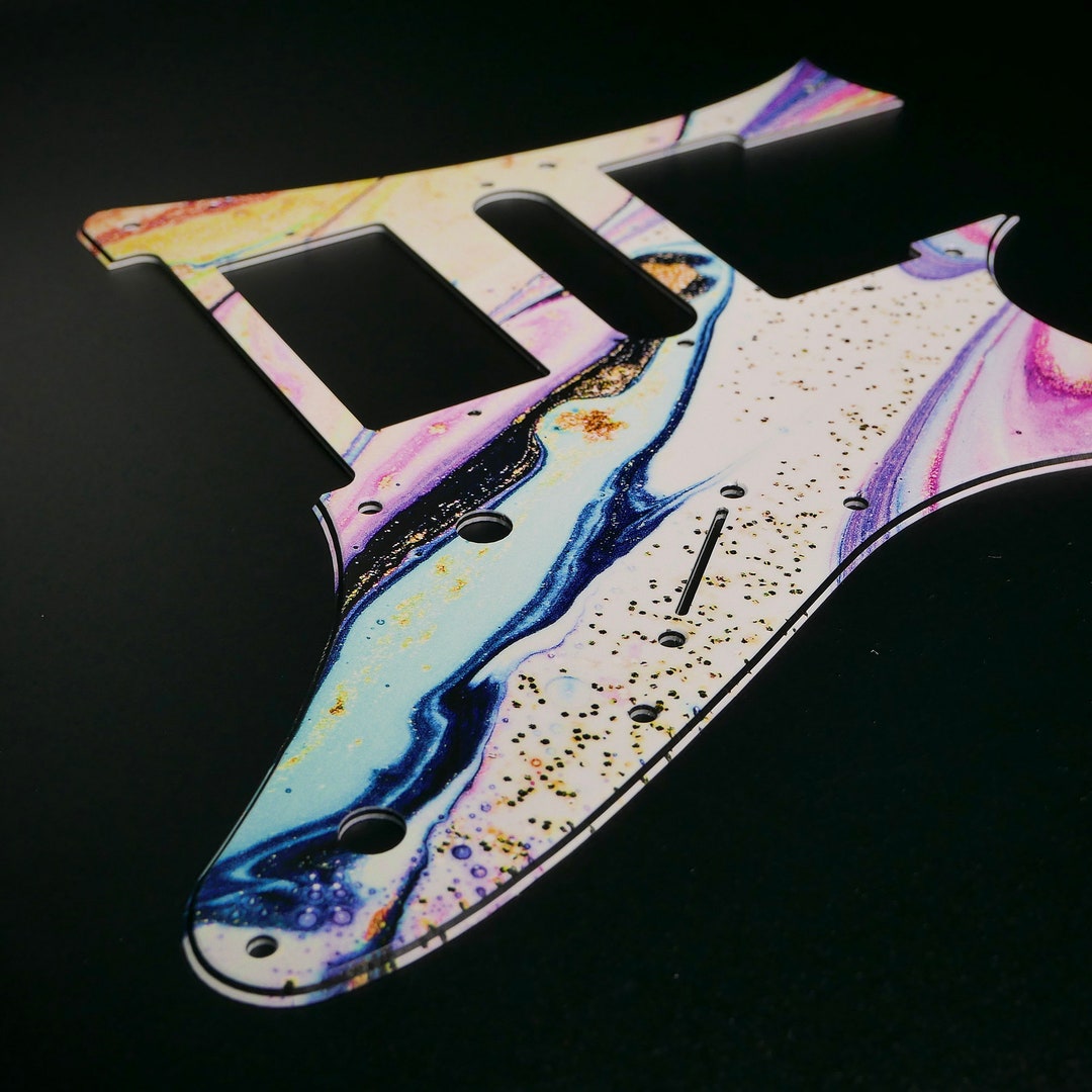 Ibanez Pickguard • Marble #16 • RG Series • Custom Pickguard • Graphic ...