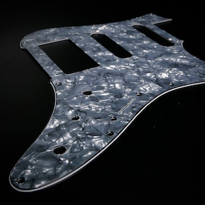 Ibanez Pickguard • AZ Series • 4-ply Gray Pearl • AZ2204 AZ2203 AZ224 AZES EH10 • Custom Pickguard • Stormguitar