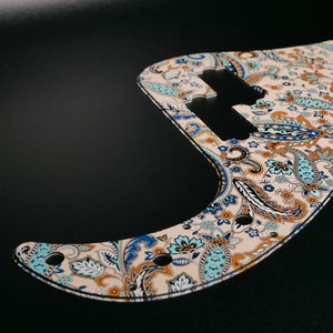 Fender PBass Pickguard • Paisley #6 • Custom Pickguard • Graphic • Stormguitar