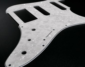 Ibanez Pickguard • AZ Series • 4-ply White Pearl • AZ2204 AZ224 AZES EH10 • Custom Pickguard • Stormguitar