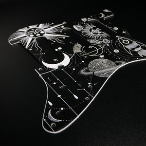 Fender ST Style Pickguard • Astrology #1 • Custom Pickguard • Graphic • Stormguitar