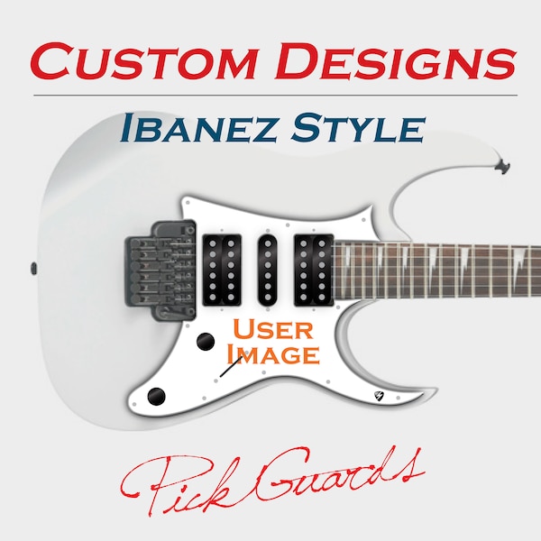 Ibanez Pickguard • User Image • RG Series • Custom Pickguard • Graphic • Stormguitar