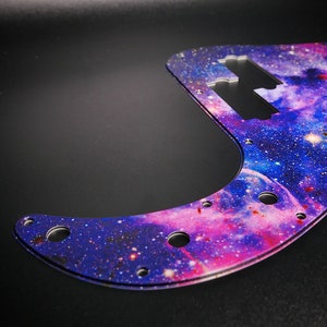 Fender PBass Pickguard • Universe • Custom Pickguard • Graphic • Stormguitar