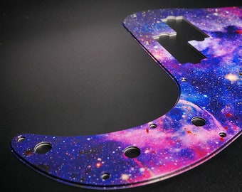 Fender PBass Pickguard • Universe • Custom Pickguard • Graphic • Stormguitar