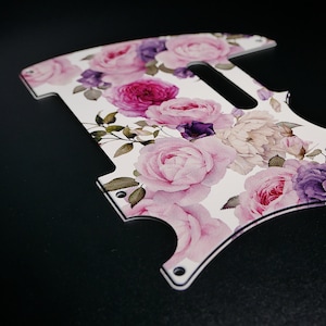 Fender T Style Pickguard • Floral #16 • Custom Pickguard • Graphic • Stormguitar