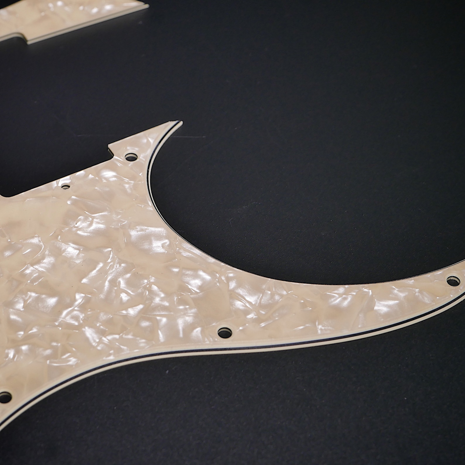 Custom Pickguard / Cream Pearl 4ply / Ibanez Pickguard / Etsy