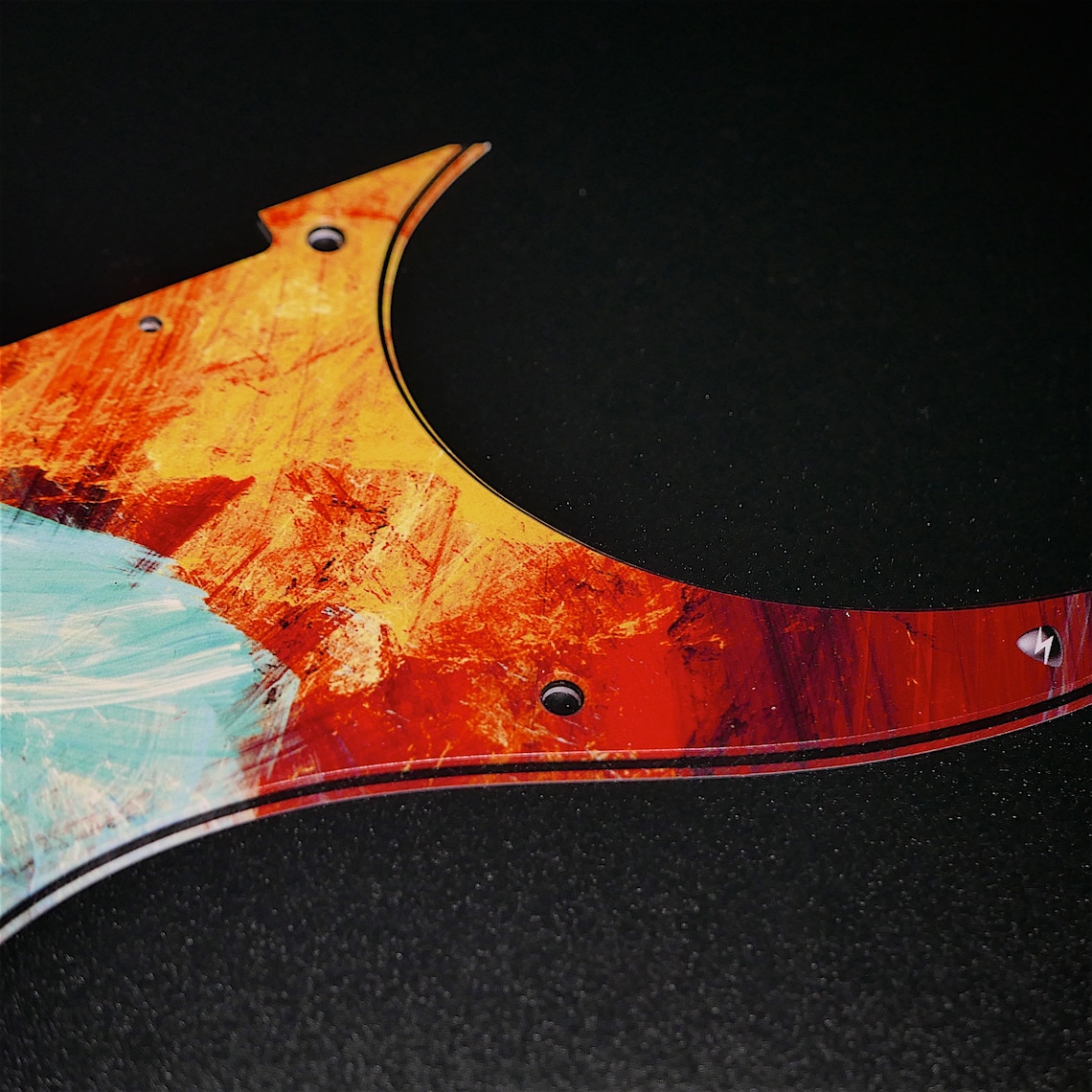 Ibanez Pickguard / Artistic Splashes 1 / RG Series / Jem Etsy