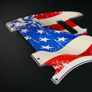 Fender T Style Pickguard • Vintage American Flag • Custom Pickguard • Graphic • Stormguitar