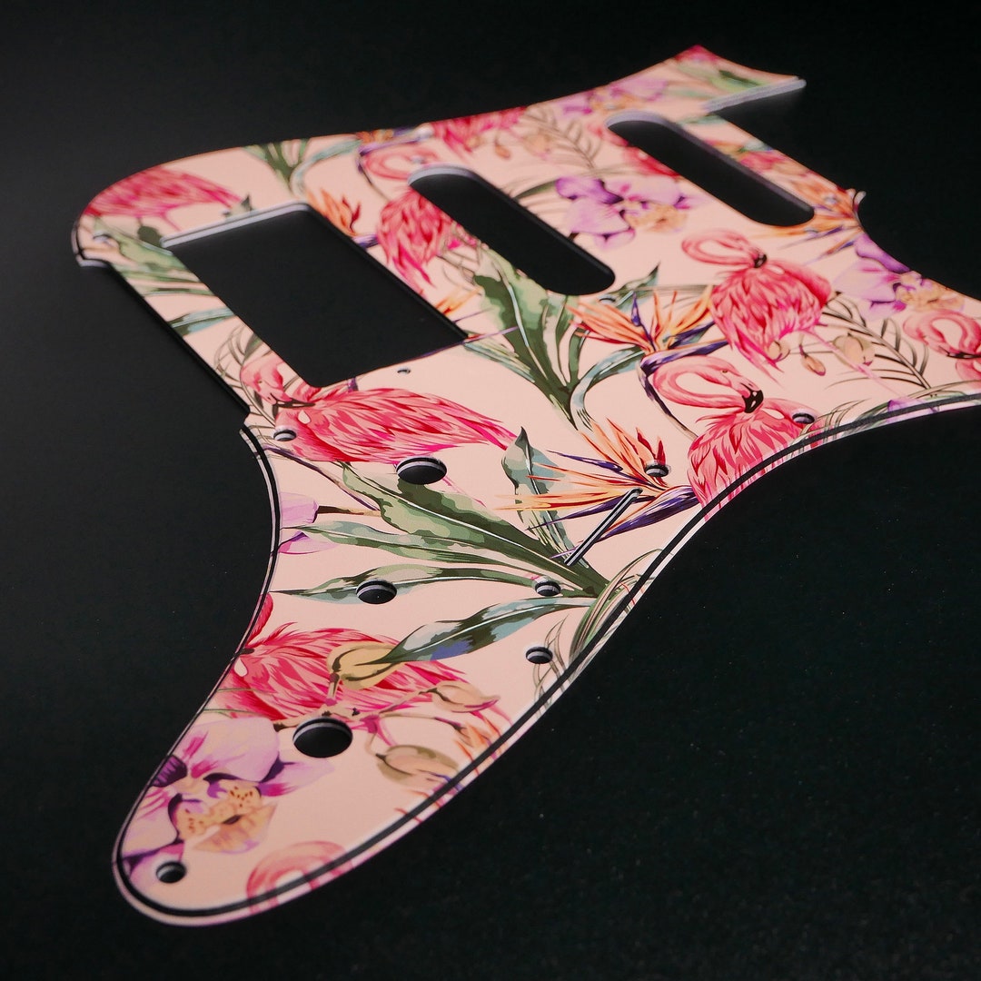Ibanez Pickguard • AZ Series • Tropical Flowers • AZ2204 AZ2203 AZ224 ...