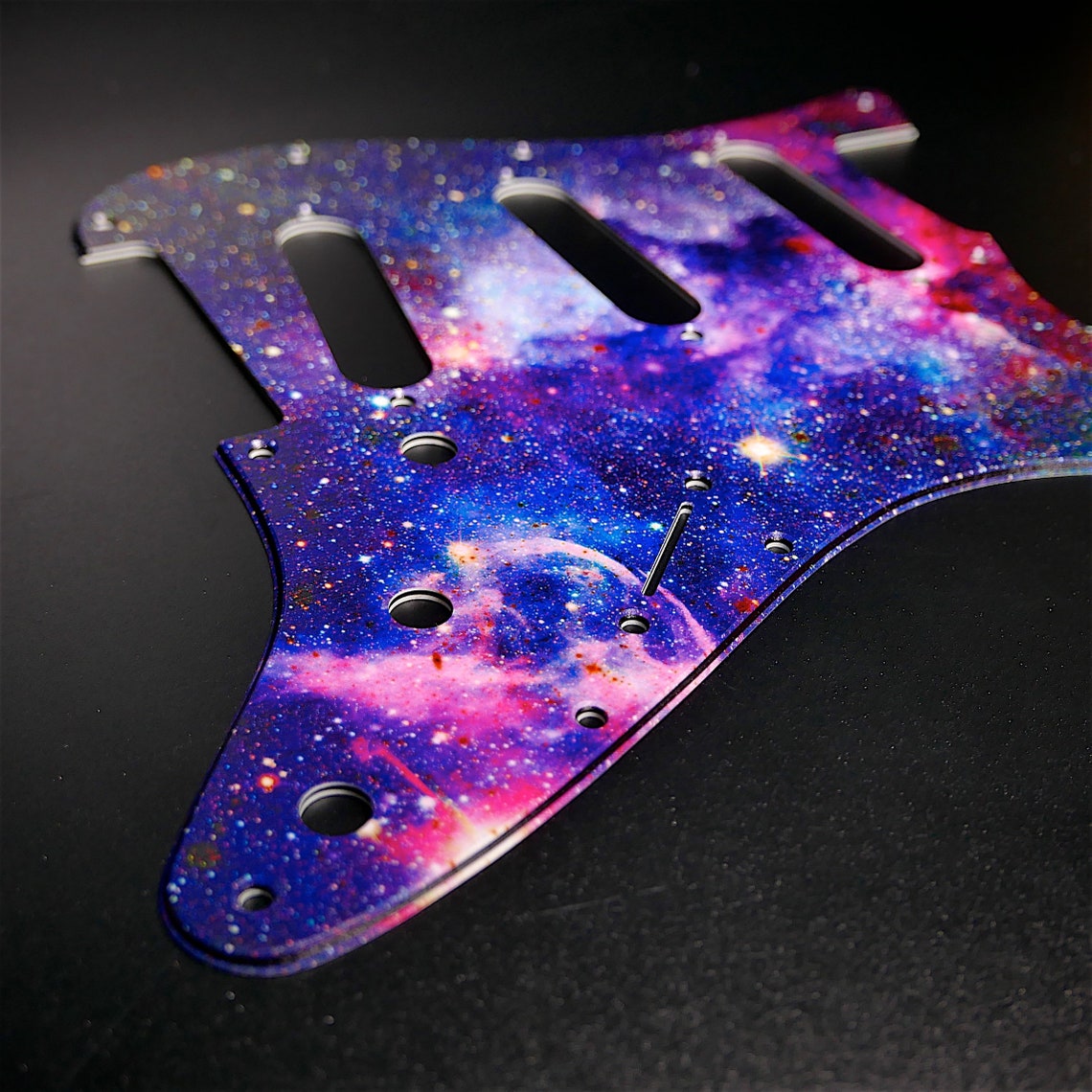 Fender Strat Pickguard / Universe / Custom Pickguard / Graphic Etsy