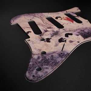 Fender ST Style Pickguard • Danopungjeong • Custom Pickguard • Graphic • Stormguitar