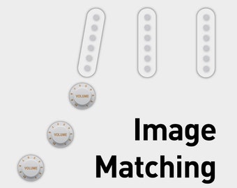 Optional Products • Fender ST Style Pickup Covers & Knobs Image Matching • Graphic • Stormguitar