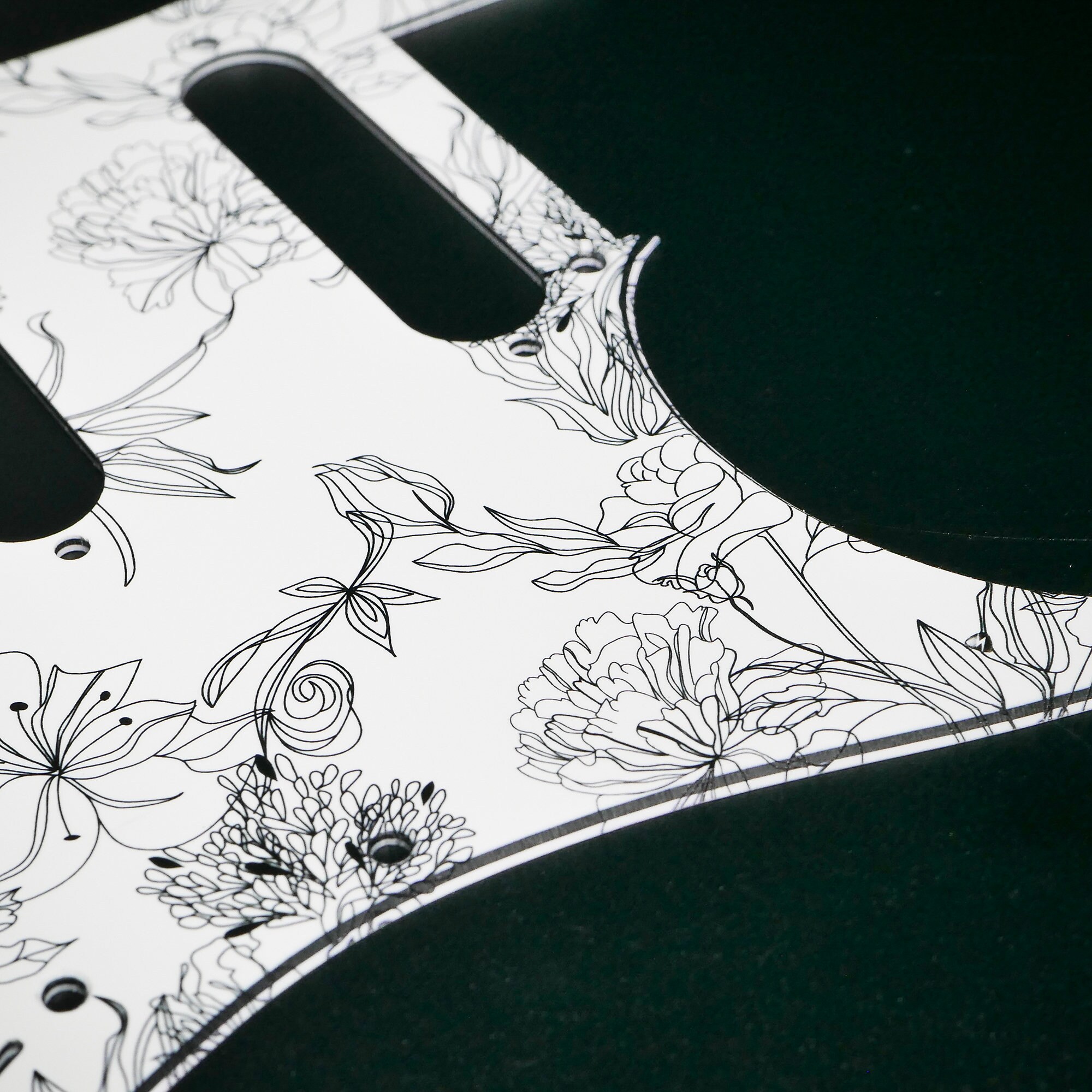 Ibanez Pickguard • AZ Series • Floral #7 • AZ2204 AZ2203 AZ224