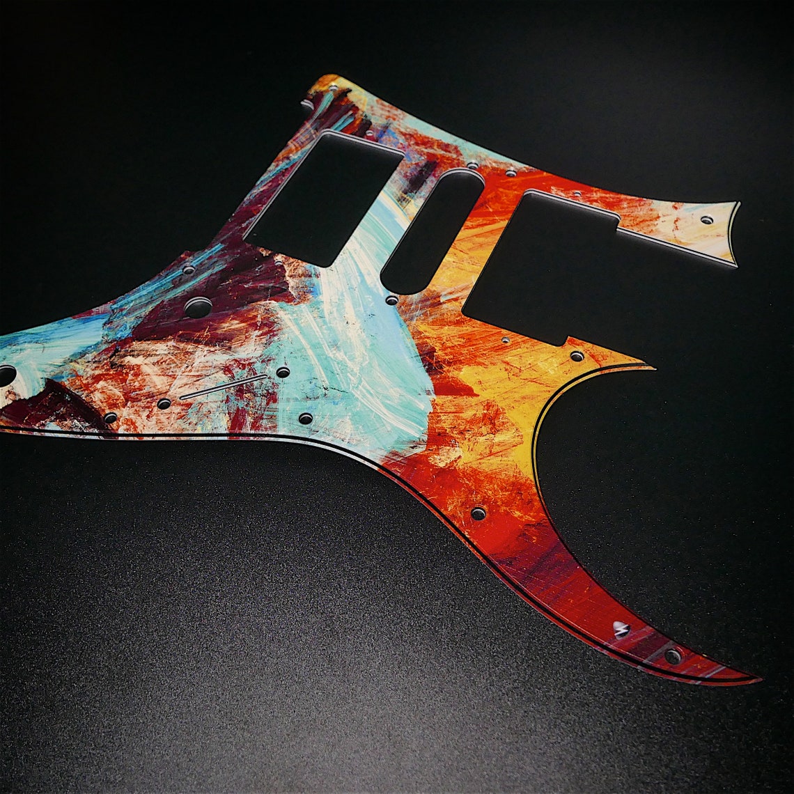 Ibanez Pickguard / Artistic Splashes 1 / RG Series / Jem Etsy