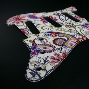 Fender ST Style Pickguard • Floral #10 • Custom Pickguard • Graphic • Stormguitar