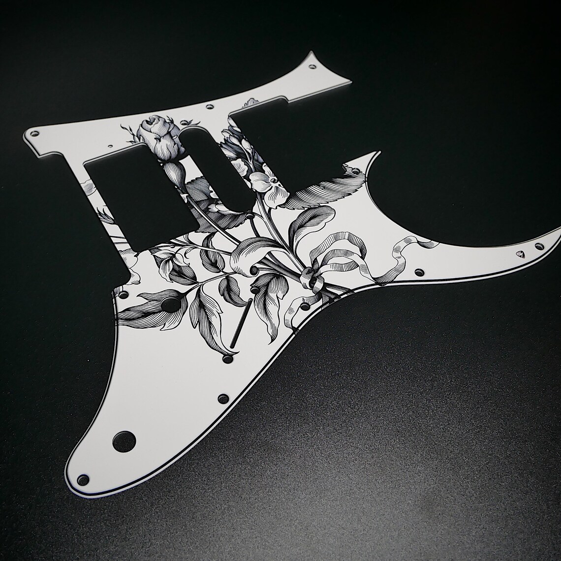 Ibanez Pickguard / Rose Flower Vintage / RG Series / Jem | Etsy