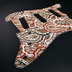 Fender ST Style Pickguard • Paisley #11 • Custom Pickguard • Grafik • Stormguitar
