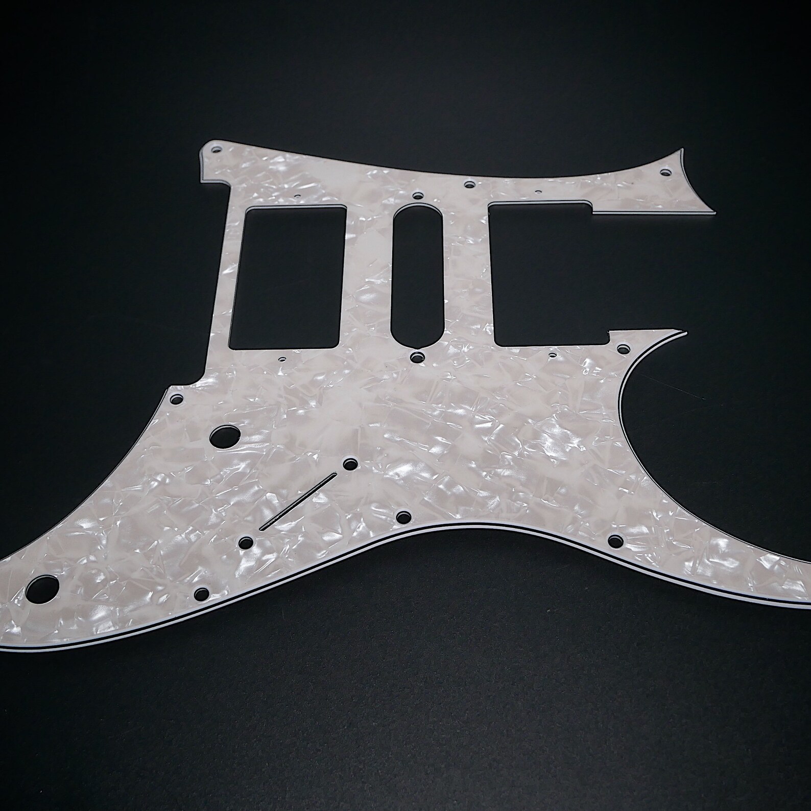 Custom Pickguard / White Pearl 4ply / Ibanez Pickguard / Etsy