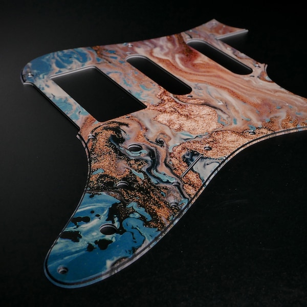 Ibanez Pickguard • AZ Series • Marble #20 • AZ2204 AZ224 AZES EH10 • Custom Pickguard • Stormguitar