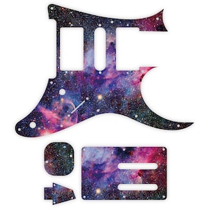 Ibanez Jem Jr. Full Set • Universe • Custom Pickguard • Graphic • Stormguitar
