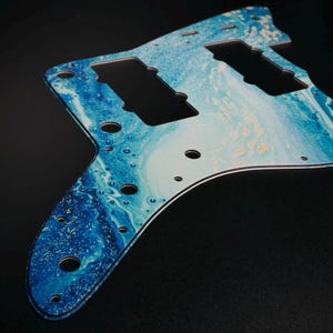 Fender JMaster Pickguard • Marble #8 • Custom Pickguard • Graphic • STORMGUITAR