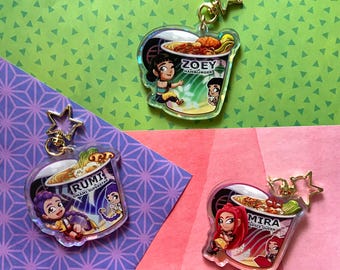 Kpop Demon Hunters Ramyeon/Noodle Keychain