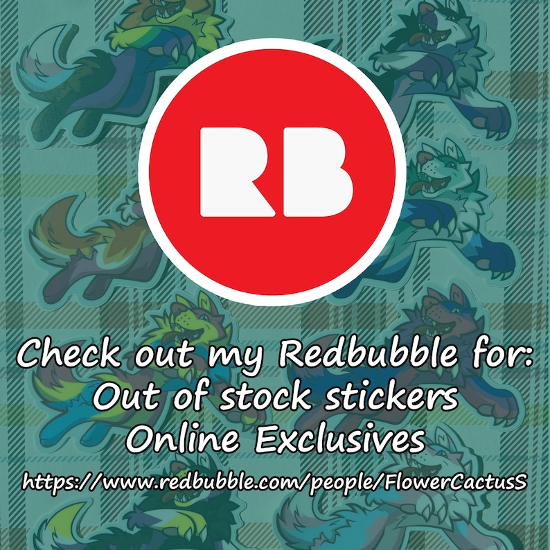 Pride Werewolf Sticker: 3-Inch Matte LGBT Monster Decal image 3