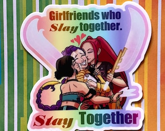 Polytrix: Girlfriends who slay together, stay together