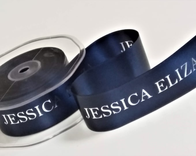 Personalised Ribbon, Customised Ribbon, 38mm Satin Ribbon, Printed ...