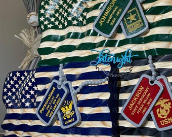 Wooden Flags