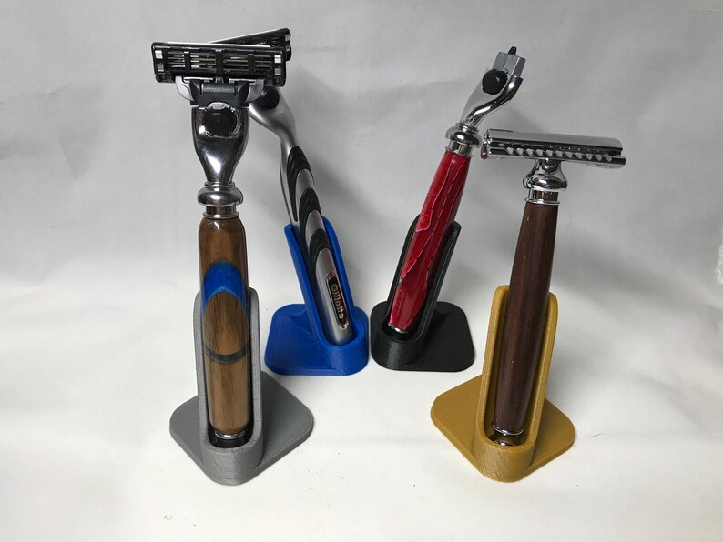Razor Stand Custom Razor Stand Mach 3 Razor Razor Handle Etsy