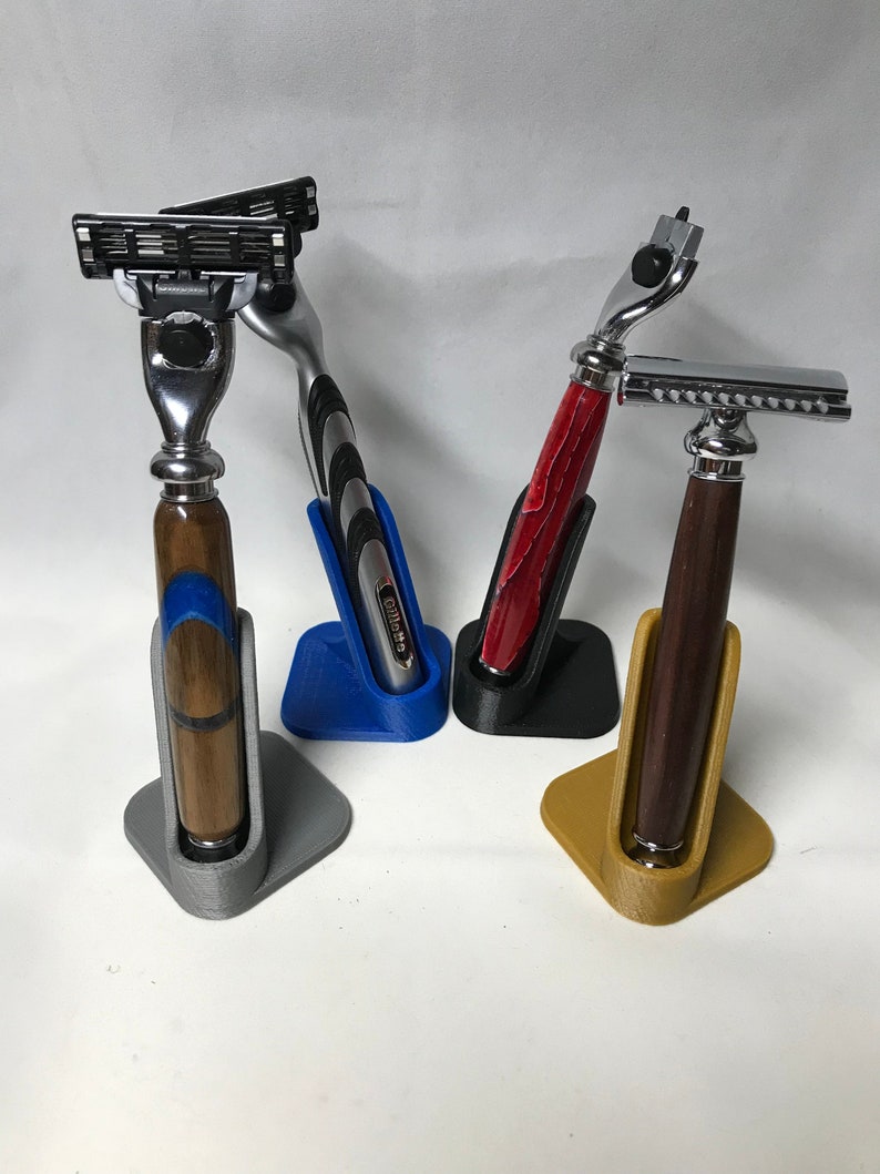 Razor Stand Custom Razor Stand Mach 3 Razor Razor Handle Etsy