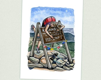 Summit - Appalachian Trail Thru Hike  - Fine Art Print