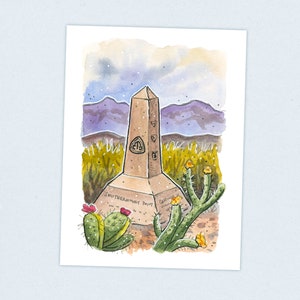 Crazy Cook Terminus - Continental Divide Trail - Fine Art Print