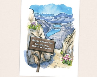 Forester Pass - Pacific Crest Trail Thru Hike  - Fine Art Print