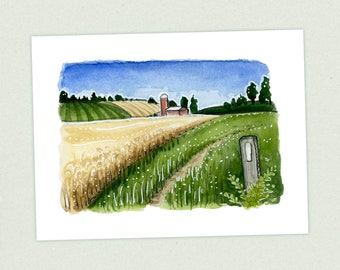 Farmland - Appalachian Trail Thru Hike  - Fine Art Print