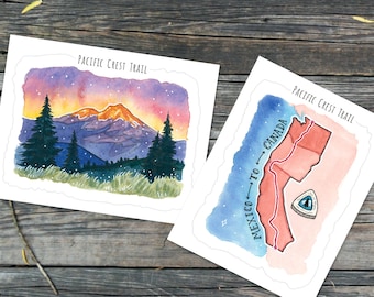 CARTES POSTALES - Pacific Crest Trail