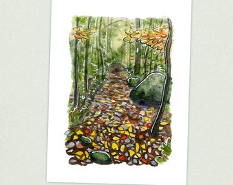 Fall - Appalachian Trail Thru Hike  - Fine Art Print