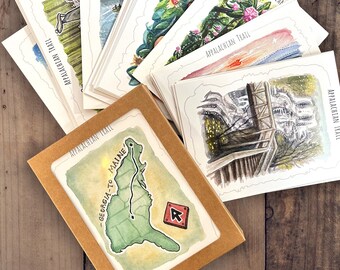 POSTCARD SET - Appalachian Trail