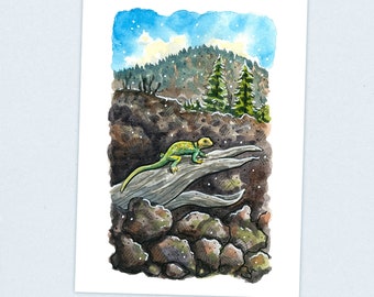 El Malpais - Continental Divide Trail - Fine Art Print