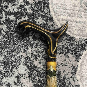 Handmade cane for women Hand carved walking cane Hiking stick Custom Elegant wooden canes Walking sticks canes